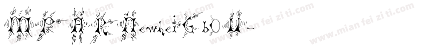 MP ARNewheiGb0 U字体转换